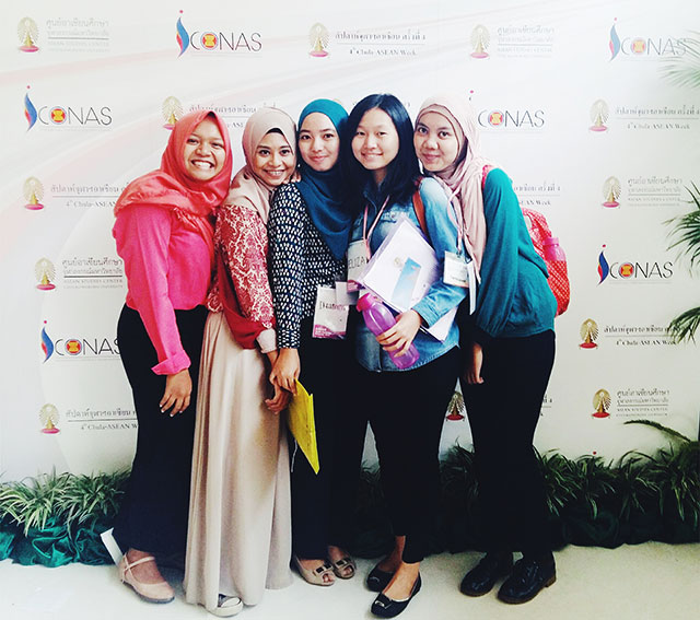 Elizabeth Charlotte Widjojo: ASEAN Youth Exchange Program 2015 at Chulalongkorn University, Thailand