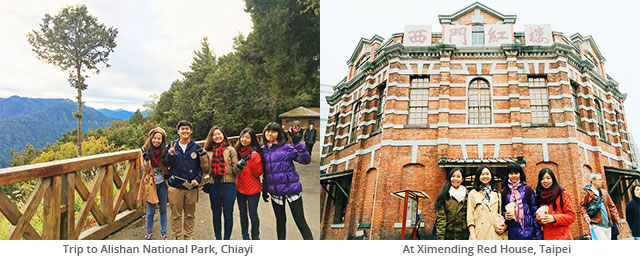 Elizabeth Charlotte & Jessica Laay BINUS Exchange at Cheng Shiu University, Taiwan