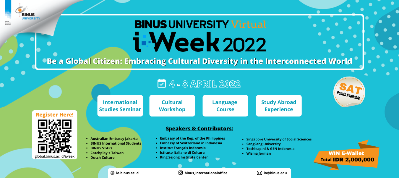 BINUS International Week 2022 – Spring Semester