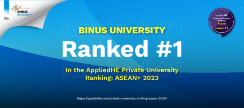 BINUS University Ranked #1 Private University in ASEAN+ for 2023