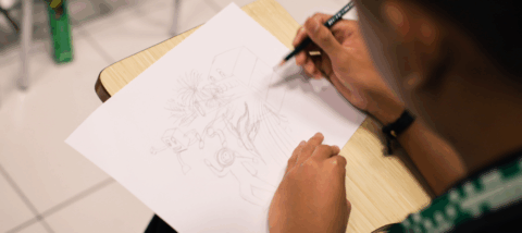 BINUS  UNIVERSITY @Bandung Sparks Creativity Through Jakarta Doodle Fest 2025 School Roadshow