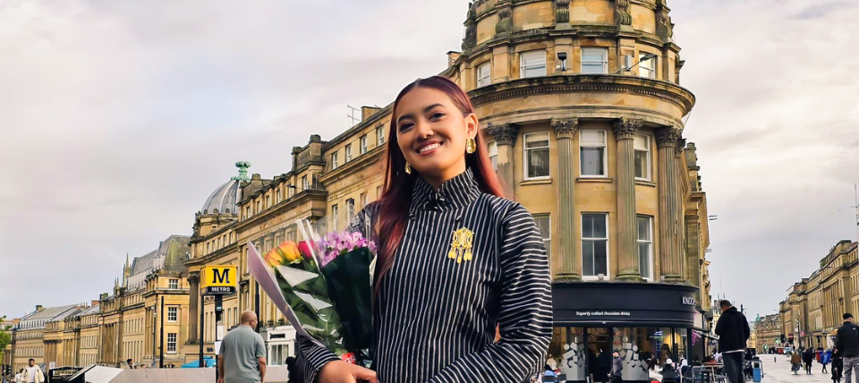 Sharitabina R.A. Abraham – Double Degree Student at Northumbria University