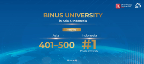Sustaining Top 500 Position in the THE Asia University Rankings 2026, BINUS UNIVERSITY Solidifies the Long-Standing Status as Indonesia’s Top Private University